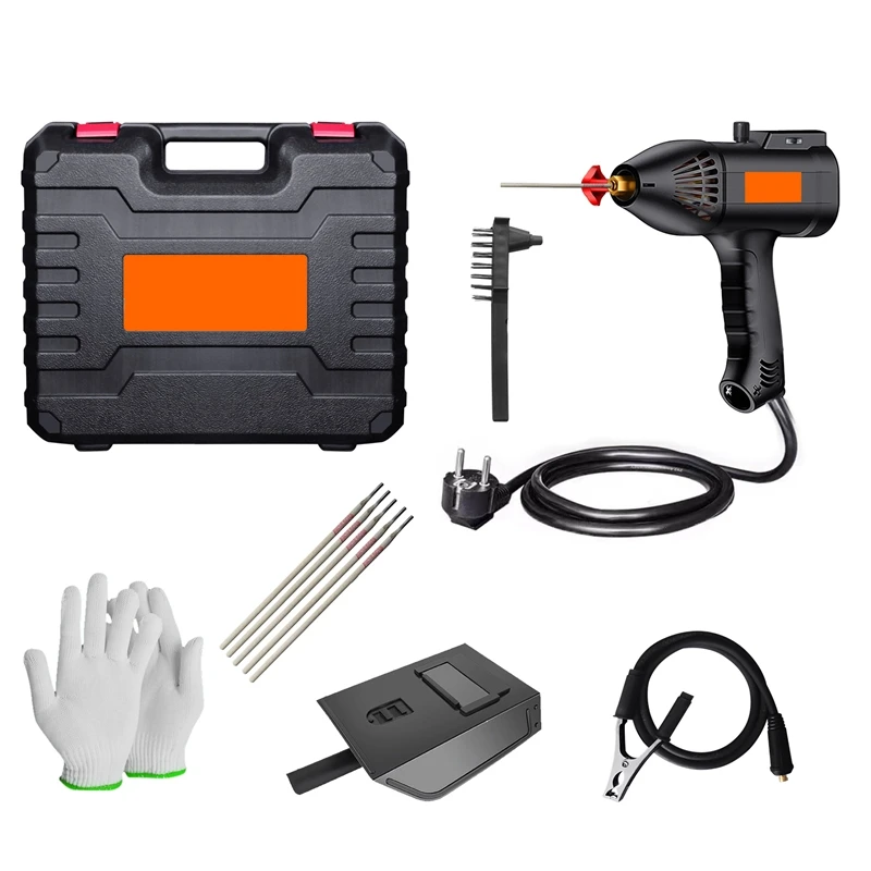 

AT35 ARC 220V Handheld Arc Welding Machine 2-14Mm Welding Thickness Automatic Digital Current Adjustment Welder(EU Plug)