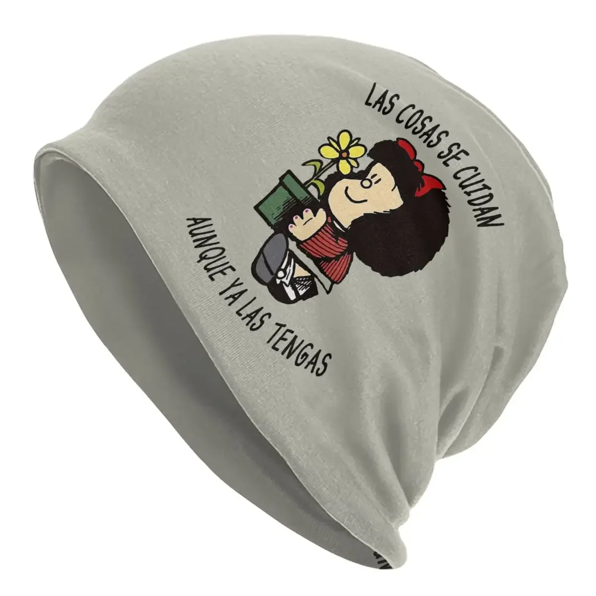 

Шляпа Mafalda с цветочным горшком, вязаные шапки, Лыжные шапки Goth Ski Quino, Мультяшные шапочки, облегающие шапки, шапки для мужчин и женщин, теплые шапки двойного назначения