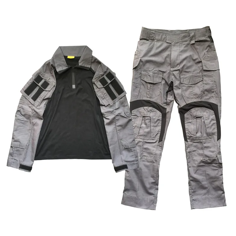 GEN3 black gray G3 frog suit gray tactical suit top, tactical pants ...