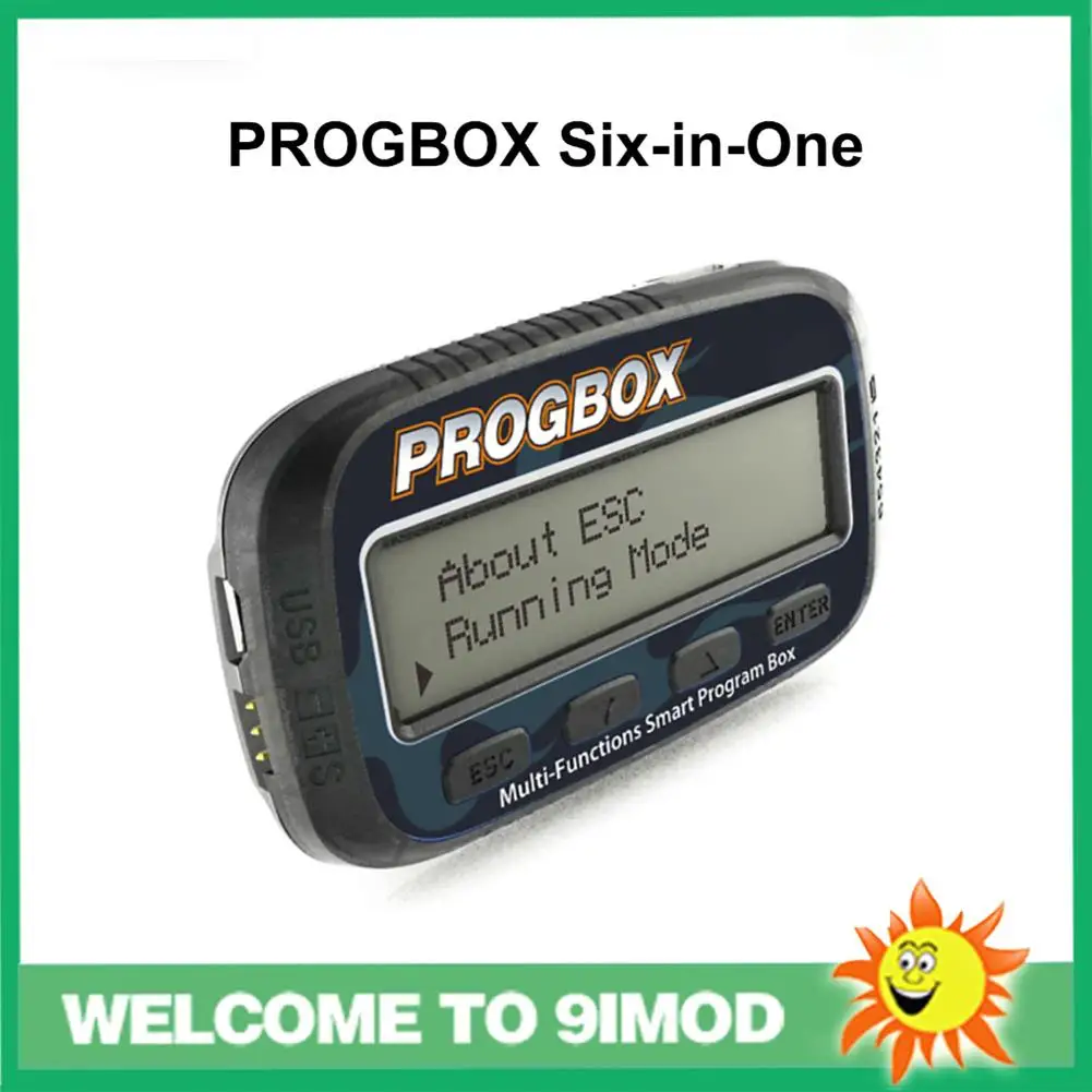 

SKYRC PROGBOX 6-in-1 Multi-Function Smart Program Box For RC Model ESC Servo Motor KV/RPM Tester Battery Monitor Drop Shipping