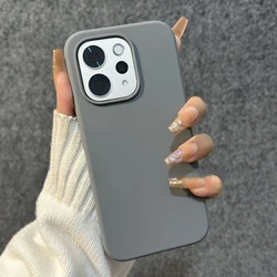 Ultra - Thin Matte Anti - Drop Shockproof Case - New Simplicity, Skin - Friendly All - Inclusive Cover for Vivo V70 (GRAY)
