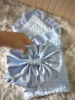 Baby Winter Swaddle Blanket Boys Girls French Lace Essential Receiving Blanket Ultra-Soft Newborn Registry Sleeping Wraps 5
