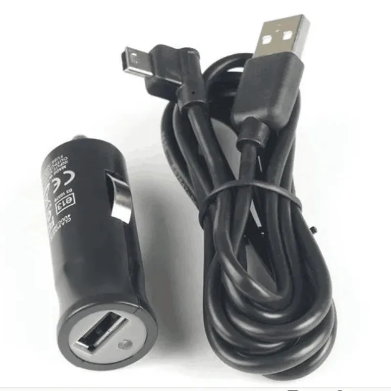 5V1.2A USB TomTom Car Charger and mini5p Cable For PRO 5150 9150 9100 7100 7150 Truck Live GPS