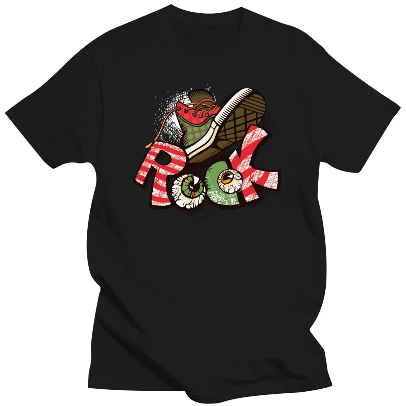 

Men tshirt Rock n Roll Rocknroll T Shirt Printed T-Shirt tees top