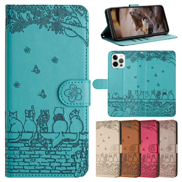 Funda POCO F5 X5 X4 M4 Pro Leather Wallet Case for Xiaomi Redmi 12C 11A K60  Note 12 11 Pro 11S 12S Case 3D Cat Xiomi Phone Cover - AliExpress