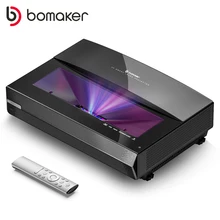 

BOMAKER 4K Laser Projector 2500ANSI lumens 3840*2160P HDR10 MEMC 3+32G Android Dolby Ultra Short Focus Projection TV