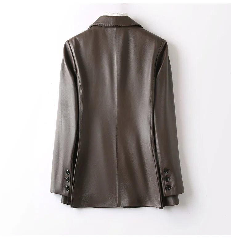 

Кожаная куртка женская одежда пальто из натуральной овчины корейская мода мотоциклетная куртка пальто женская кожаная куртка Chaquetas fcy286