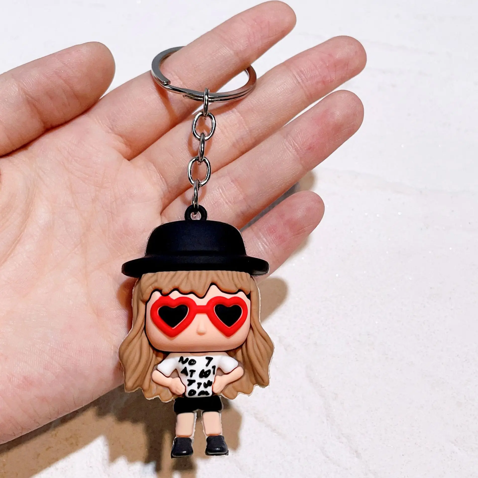 Singer Swift the Taylor Keychain Kawaii Taylor Guitar Music Notation Keyring  Car Key Holder for Party Accessories Gifts - AliExpress
