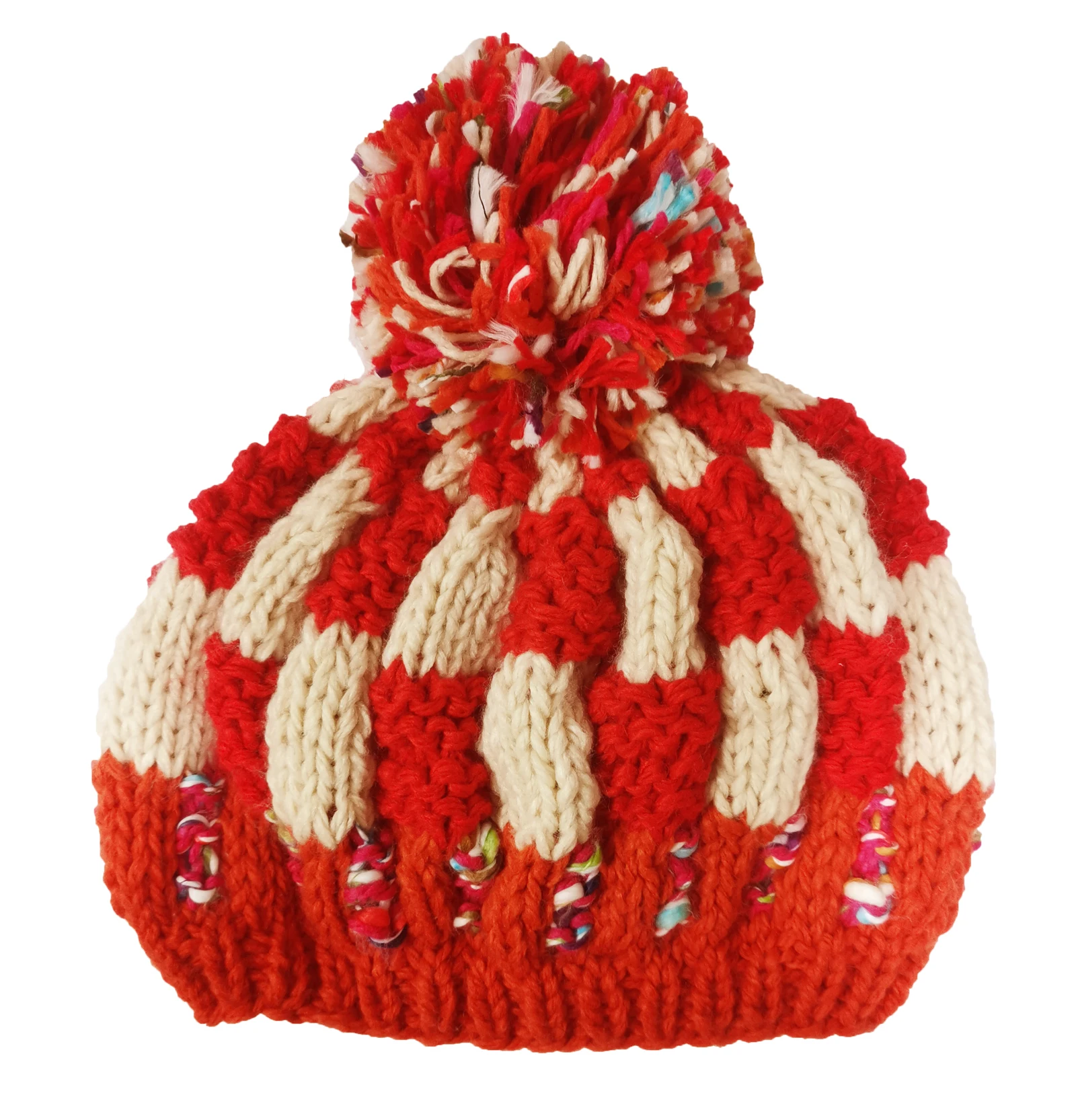 

Women Handmade Knitted Crochet Beret Hat Skullies Beanies Warm Caps