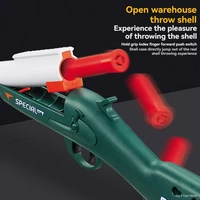 S686 Soft Bullet Shell Ejecting Toy Guns Weapons Sniper Rifle Manual Dart Blaster Shooting Game Toy Gun for Kid Children Outdoor 2