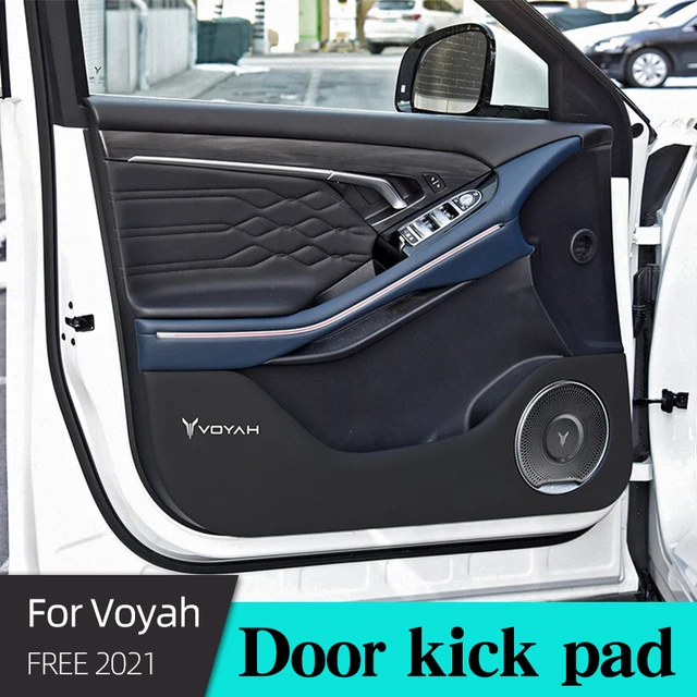 Coussretours anti-coup de pied de porte de voiture pour Voyah, film de bord  latéral de protection, autocollants, fournitures décoratives, accessoires,  noir, 2021, 2000, 1PC - AliExpress