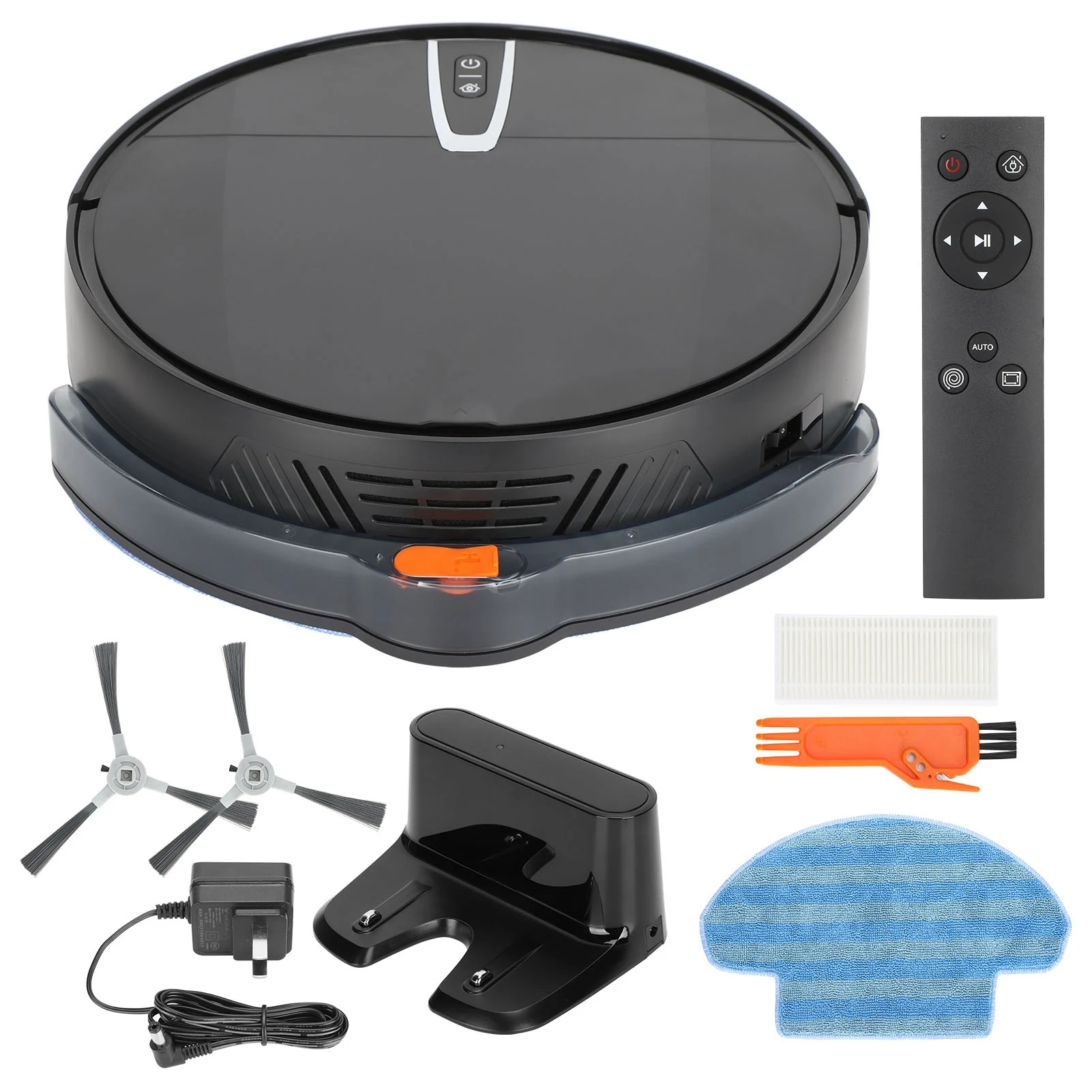 Robot Vacuum 2000Pa Strong Suction Robot Vacuum Cleaner for Pet Hairs