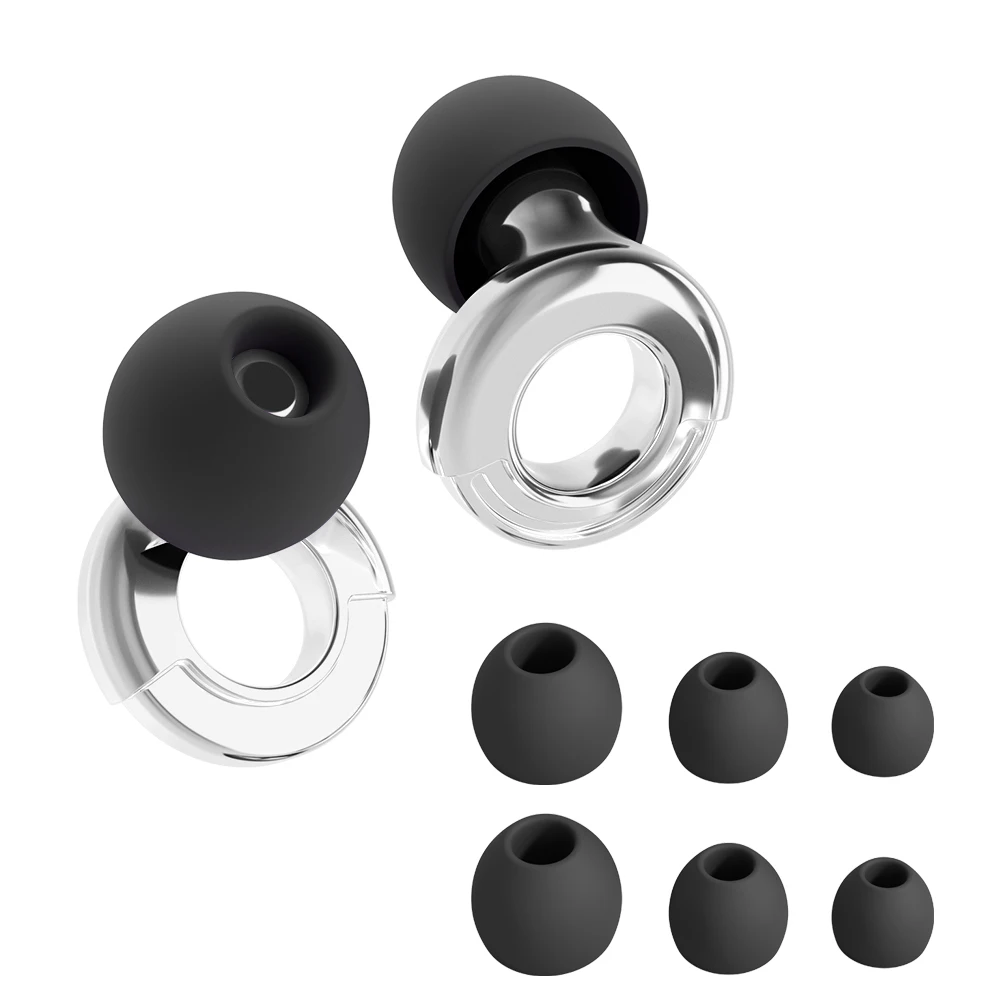 Loop Quiet Ear Plugs for Noise Reduction for Sleeping Silicone Ear Plugs for Swimming Motorbike Noise Filtering Ear Plugs