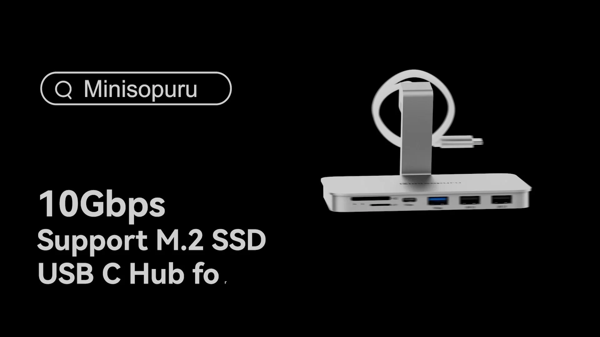 PULWTOP 6 IN 1 USB C ハブ IMAC 24インチ 2021/2023/2024専用