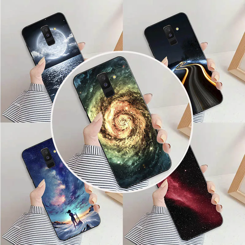Custodia In Silicone Per Samsung Galaxy A6 Plus 2018 A6 A6 + A 6 A6Plus A605 A605F 6.0 "Cover Posteriore Custodia Morbida Per Samsung A6 Plus
