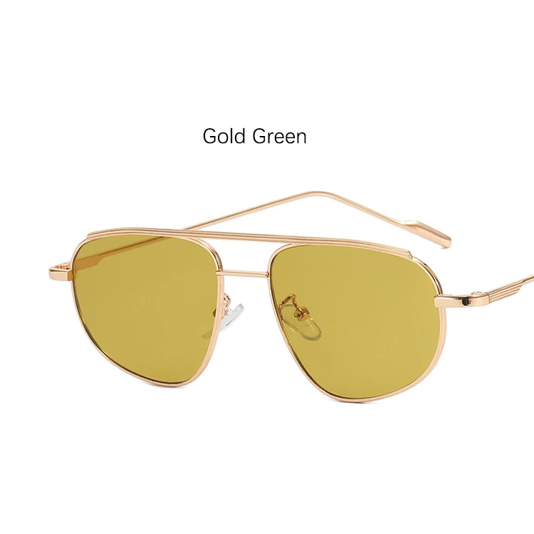 Gafas de sol modelo aviador Mujer, Oro