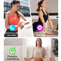 New Health Smart Bracelet Men Women Fitness Sports Band Stress Test HRV Monitor Waterproof Pedometer Smart Watch for Android iOS - Image 3