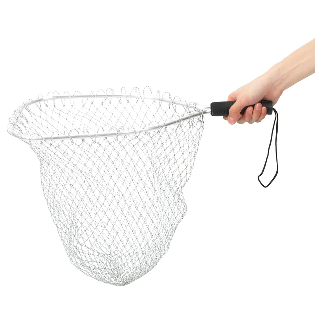 Crab Bait Fishing Net Nets Catching Basket Floating Aluminum Alloy Telescoping Pole 5