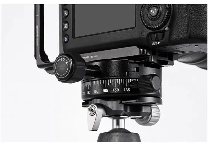 Benro PC1 Panorama Adapter Tripod Head Panoramic Head 70mm Base 360-Degree NEW PC-1