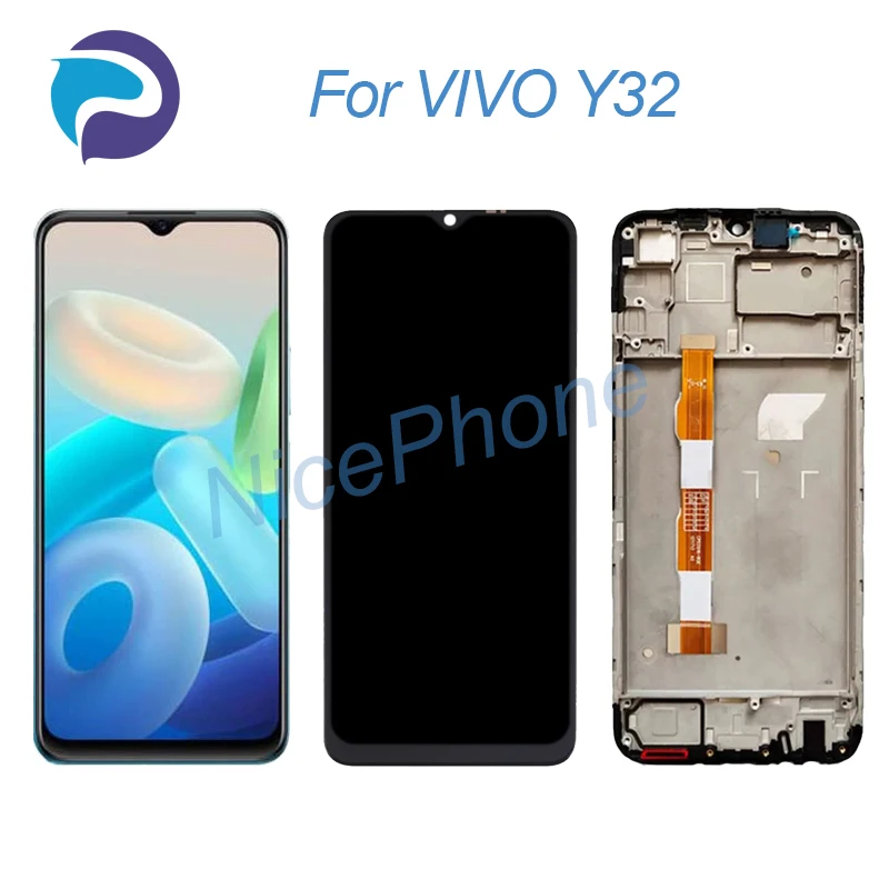 

ДЛЯ VIVO Y32 ЖК-экран + сенсорный дигитайзер дисплей 1600*720 V2158A для VIVO Y32 ЖК-экран дисплей