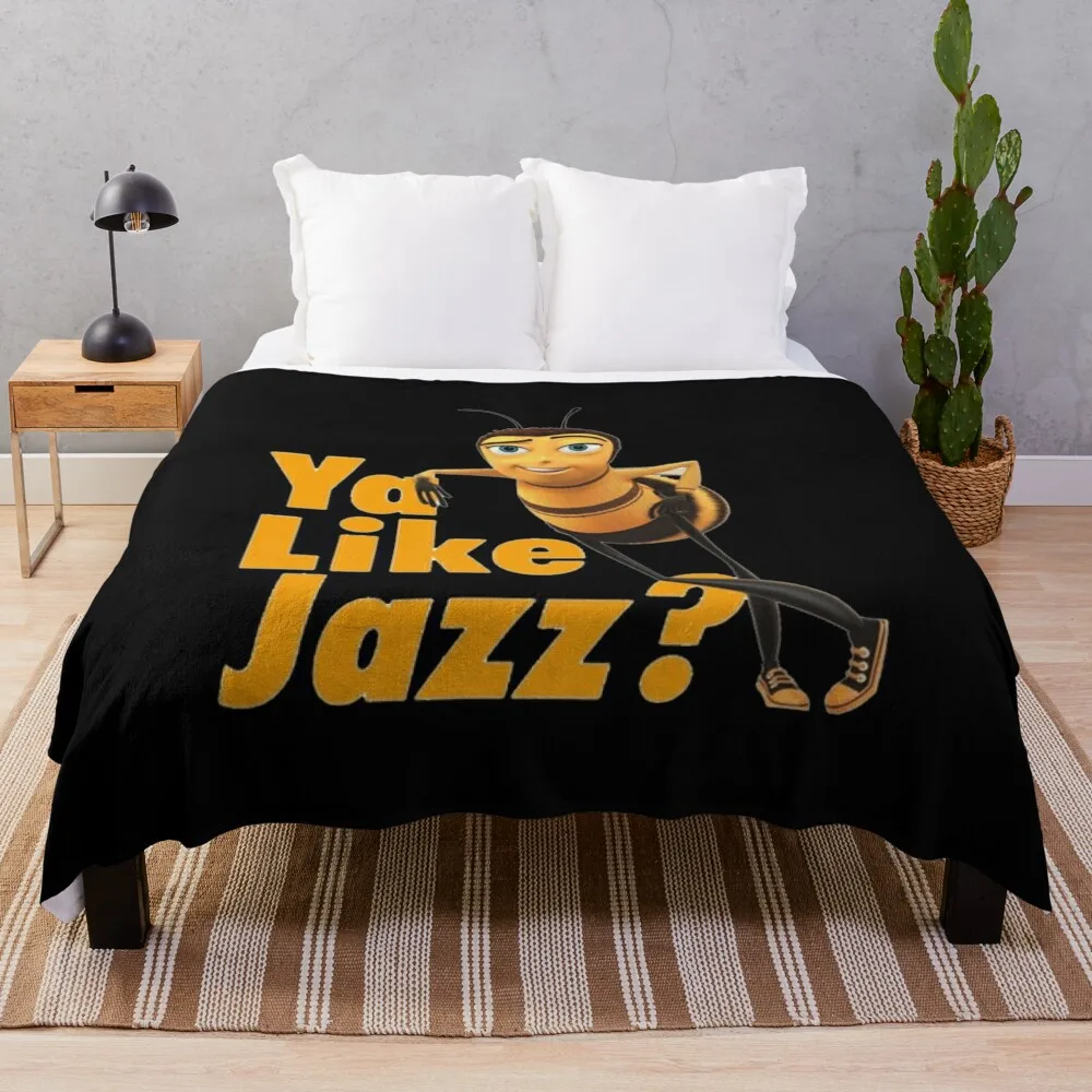 

Ya Like Jazz Bee Throw Blanket Luxury Throw Baby blankets ands Furrys Blankets