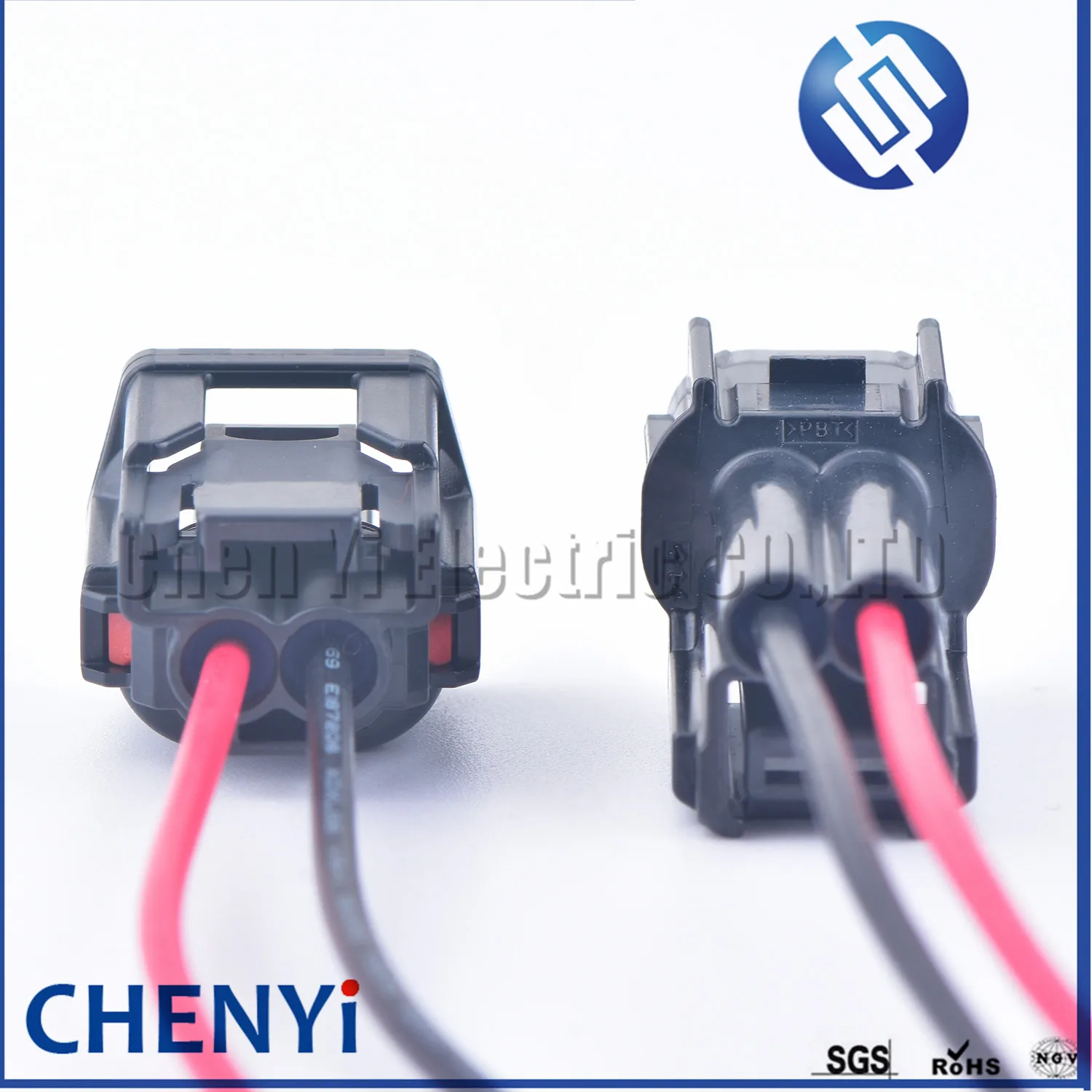 2 Pin auto waterproof connector LED Headlights Daytime Running