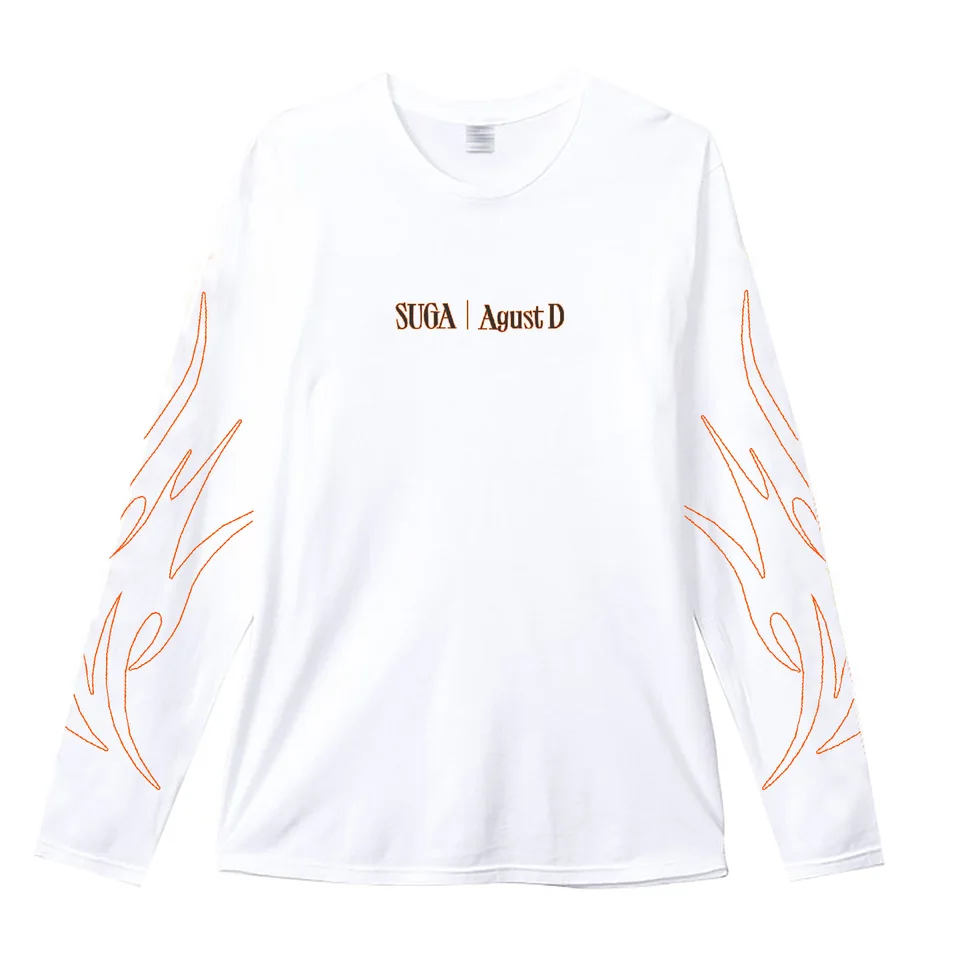 SUGA AGUST-D long sleeve t shirt （material：cotton） - AliExpress
