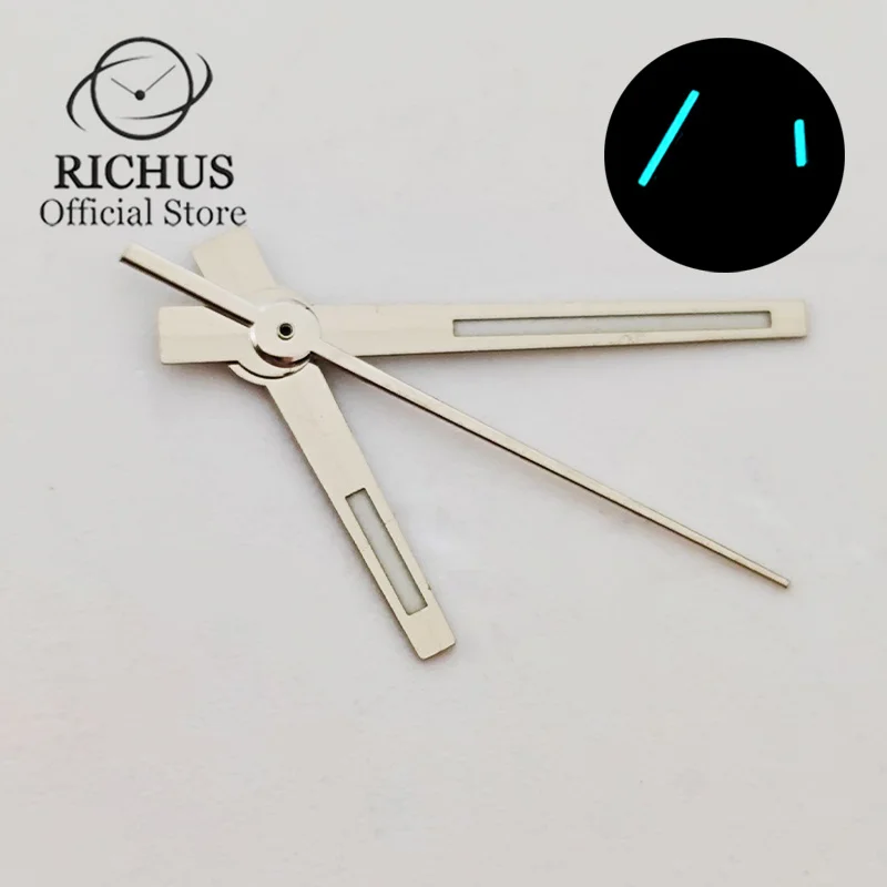 Richus himmelblau orange lila silbrig hände grün leuchtend fit nh35 nh36 eta2824 2836 miyota 8205 8215 821a dg2813 pt5000 movem – Detail 12