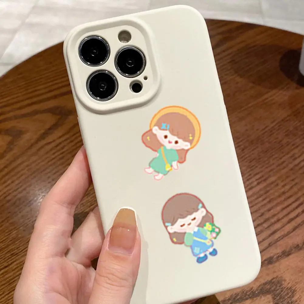 

Cartoon Stickers High-definition Cute Stickers Set for Girls 25 Lovely Easy-to-peel Stickers with Wide for Children's