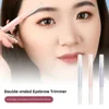 Double-ended Eyebrow Trimmer Blade Shaver Portable Face Razor Eye Brow Epilation Hair Removal Cutters Safety Razor Woman Makeup 2