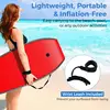 Lightweight Body Board Boogie Board with EPS Core XPE Deck HDPE Bottom Multicolor2-M
