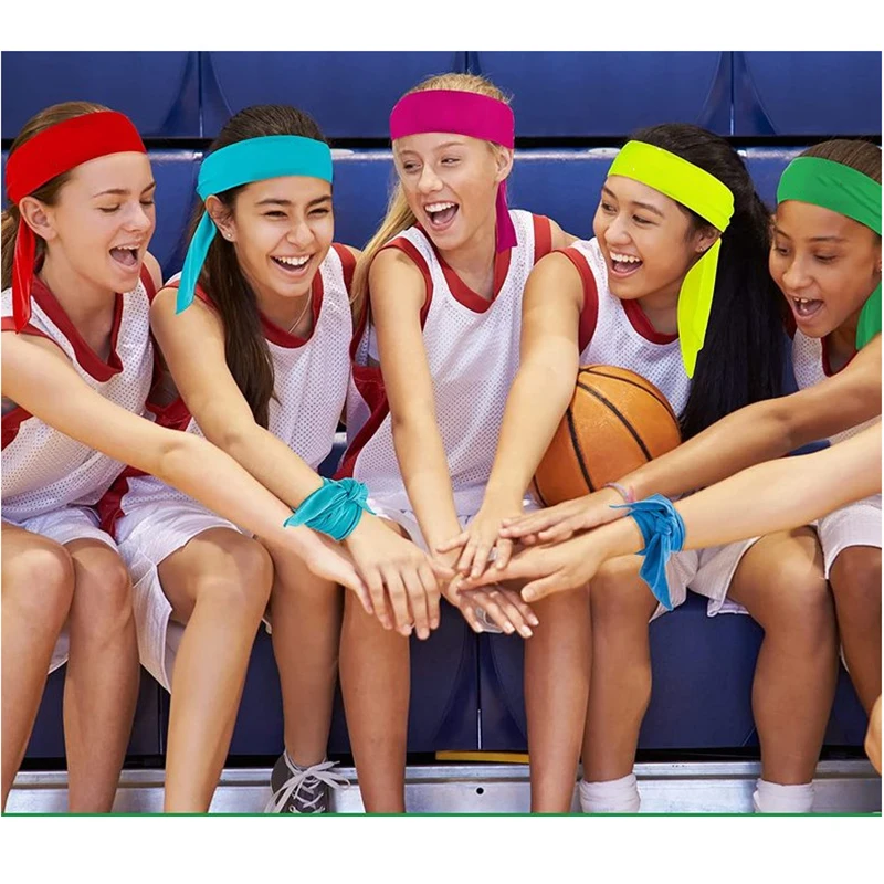 Sports Hair Band Sports Headband Sports Sweatband Sport Headbands Men Women Bike Cycling Running Sweatband Fitness Jogging Tennis Yoga Gym