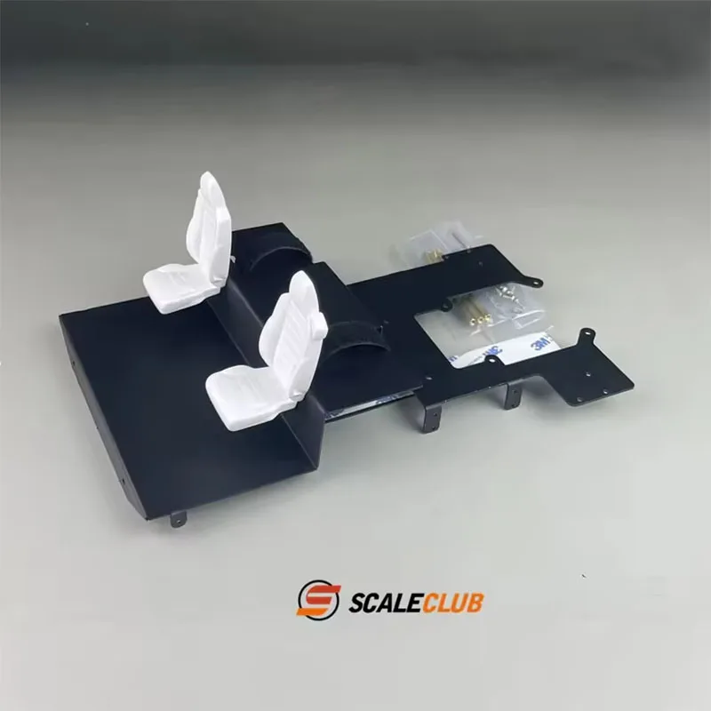 Scaleclub RC 1/14 Lkw Kabine Batterie Verkabelung Lagerung Vorne Servo Für Tamiya 1/14 TGX FH16 R620 770S Actros Teile rc Zubehör – Detail 12