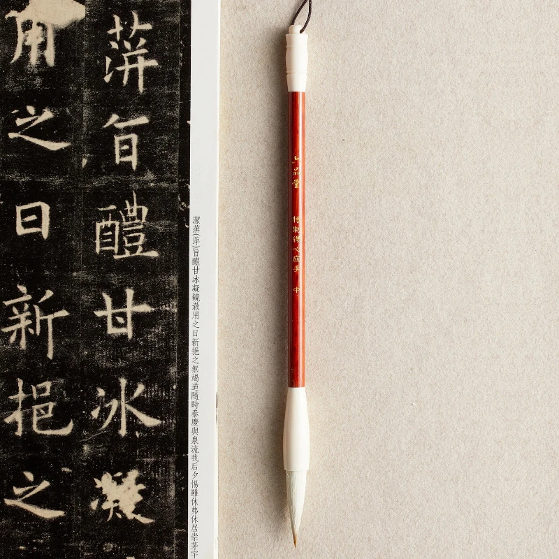 전문가용 혼합 헤어(메스엘, 염소털) 캘리그라피 붓 세트 (대, 중, 소 사이즈) 일반 필기체, 공식 서예, 그림 그리기용