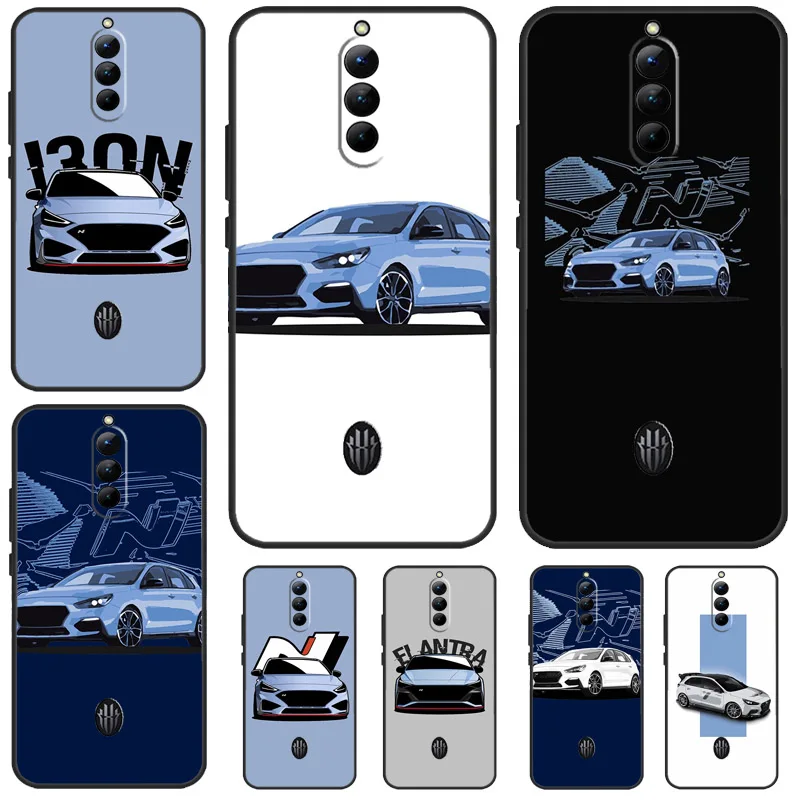 I30N Blue Car Per Nubia Red Magic 8 8S Pro Plus 7 7S 6 6S 6R 5S 5G Custodia Per Red Magic 9 Pro Plus Cover