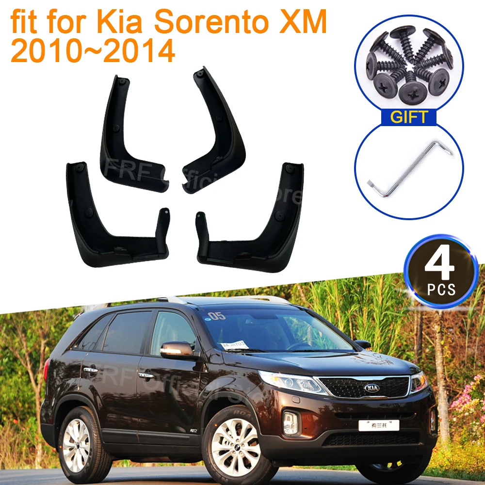 

Автомобильные Брызговики для Kia Sorento LX XM 2011 2010 ~ 2014 2012 Брызговики Брызговики Брызговики Крыло Передние Задние Аксессуары