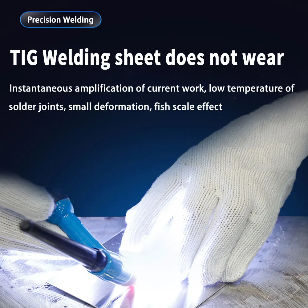 Plasmargon Tig Welder WSE Digital Control Gas Tig Stainless Steel Iron  ITS200A Tig Series Dual Voltage Efficient Gas Tig 5