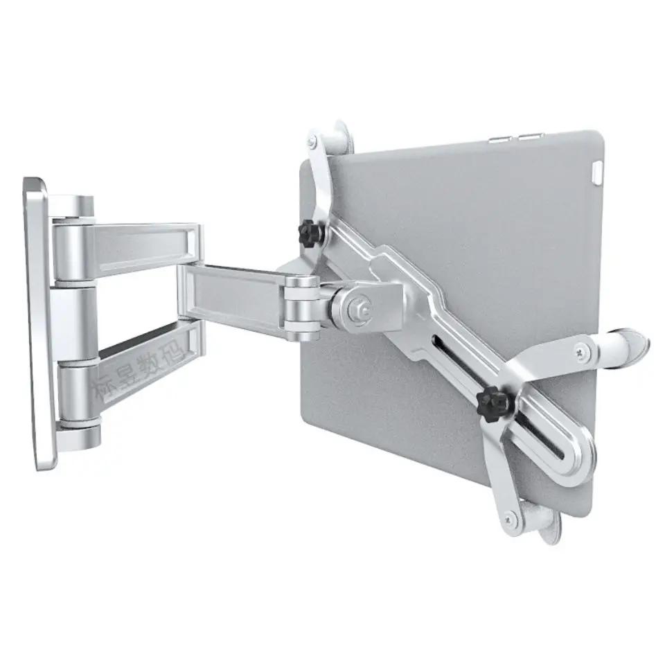 Alumínio Alloy Monitor Portátil Stand Wall Mount Riser Ajustável para Telas de 1017 Polegadas - Imagem 6