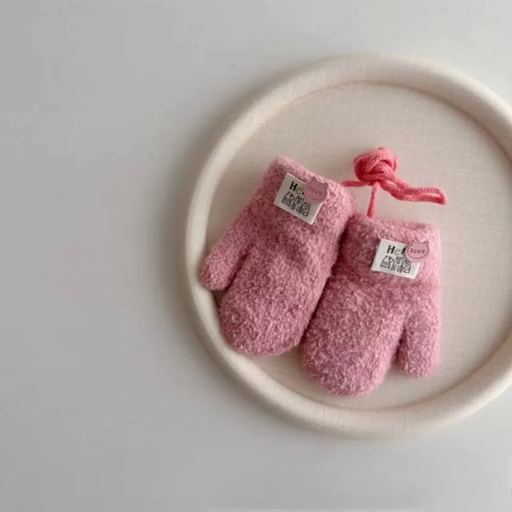 Cotton Baby Gloves Warm Snow Gloves for 0-3 Years