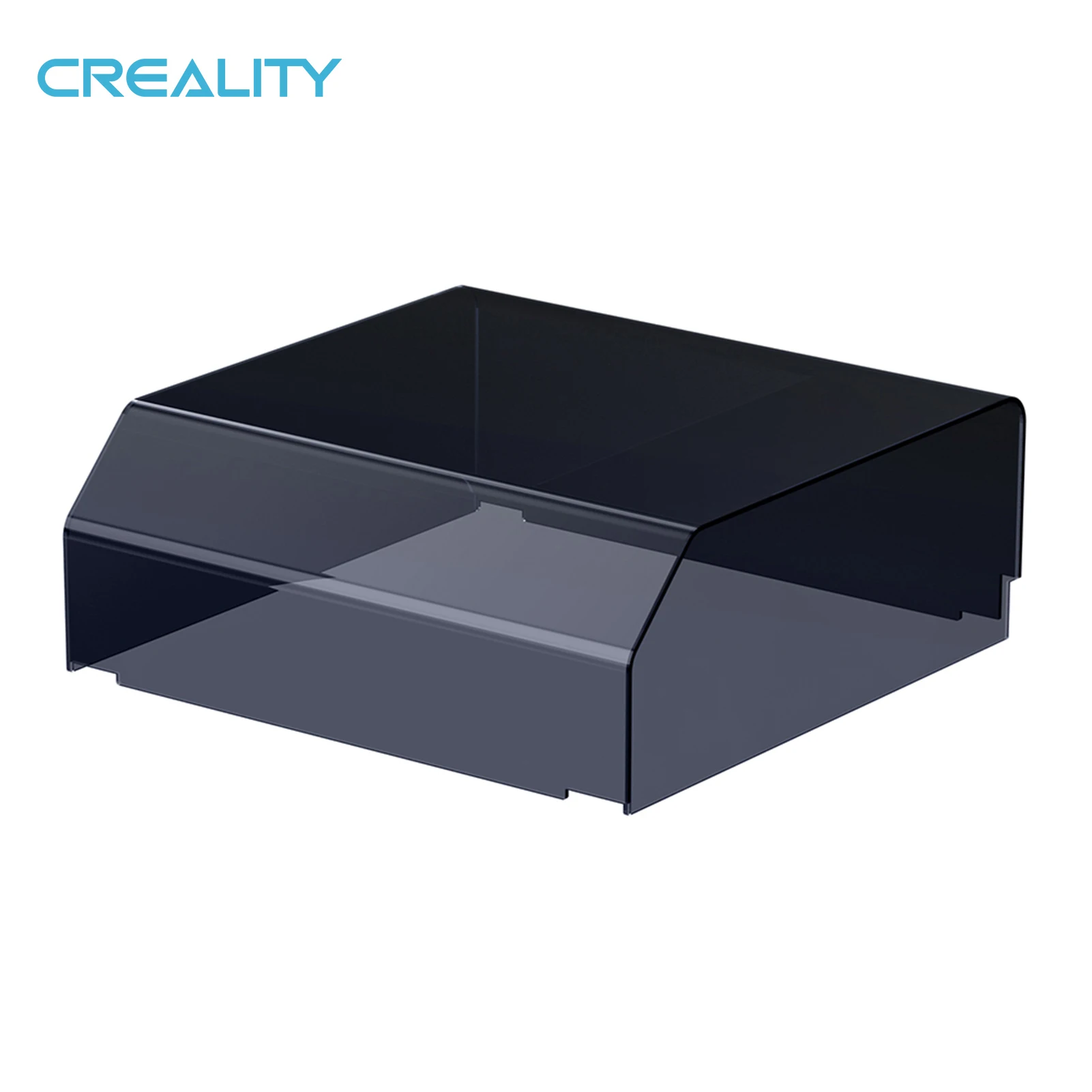 Creality Top Cover for Ender-5 S1 3D Printer for Less Noise Dustproof Hassle-free Translucent Black Acrylic Constant Temperature
