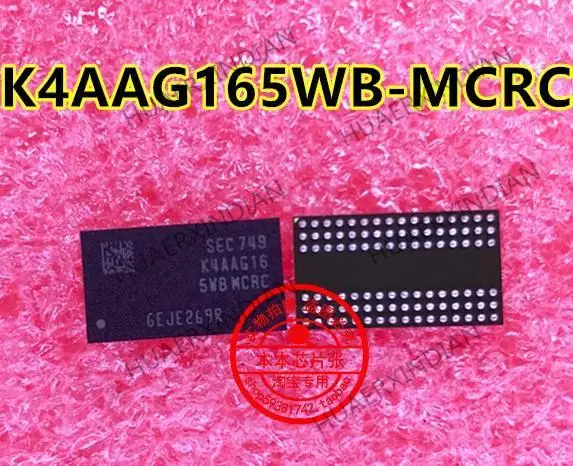 

Новый оригинальный K4AAG165WA BCTD K4AAG16 5WA BCTD K4AAG165WA BCWE