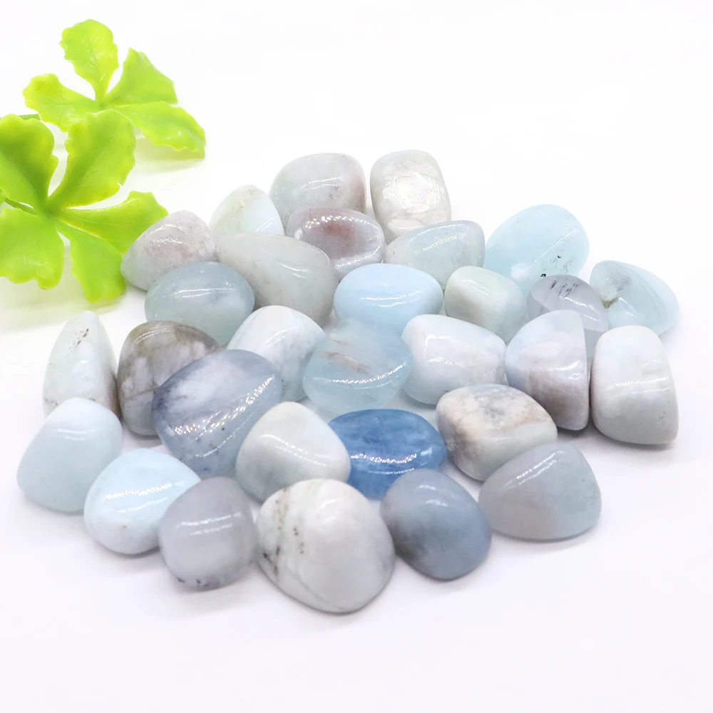 Natural Aquamarine Quartz Crystals And Healing Stones Tumbled Bulk Gem Mineral Specimen Gemstone Home Aquarium Decoration