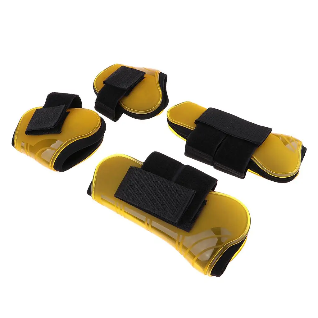 Horse Tendon Boots Front Hind Leg Protect Equestrian Support Protective Gear 2
