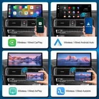 Écran tactile multimédia pour voiture 12,3 pouces ultra-fin sans fil CarPlay Linux pour BMW Série 1 et 2 F20 F21 F22 F23 F45 F46 NBT EVO 5