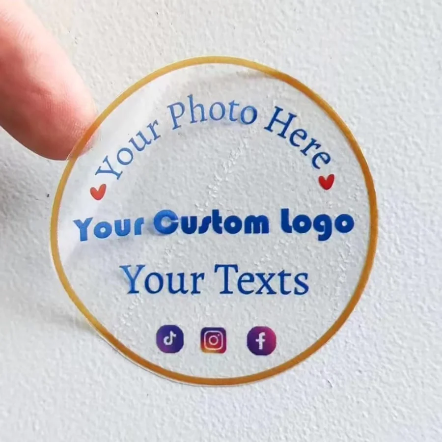 Transparent Stickers&Company Personalized Labels 45-50pcs Waterproof&Design Your Own Labels Birthday Wedding Sticker custom design stickers custom stickers decorative labels stickers self adhesive stickers alphabet label stickers paper stickers adhesive stickers