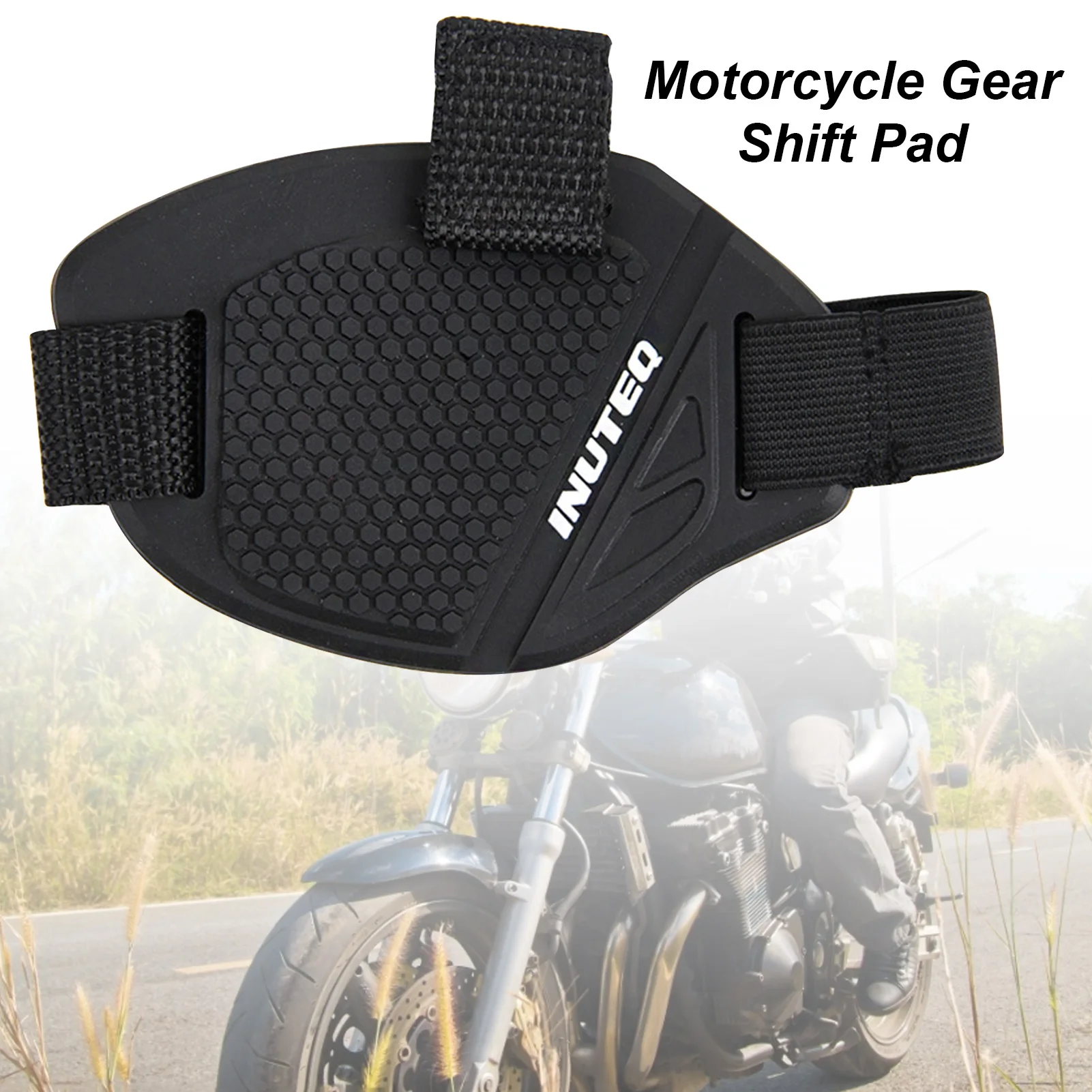 Motorcycle Shift Pad Rubber Boot Protective Cover Adjustable Shifter Shield Anti Slip Pad Shoe Cover Motorcycle Shoe Protection