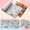 Adults with Simple Decompression Cute Doodle Little Monster Coloring Book Perfect Gift for Parties and Birthdays 2