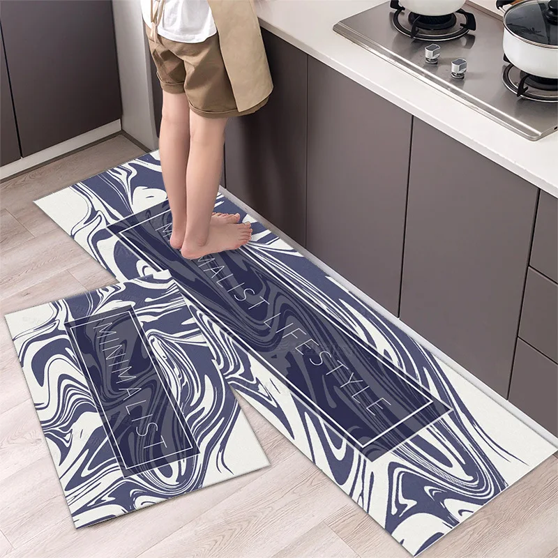 

Впитывающий домашний кухонный коврик, кухонный коврик, ковер, Нескользящие коврики, домашний декор, коврик для пола в прихожей, гостиной, спальни, коврик