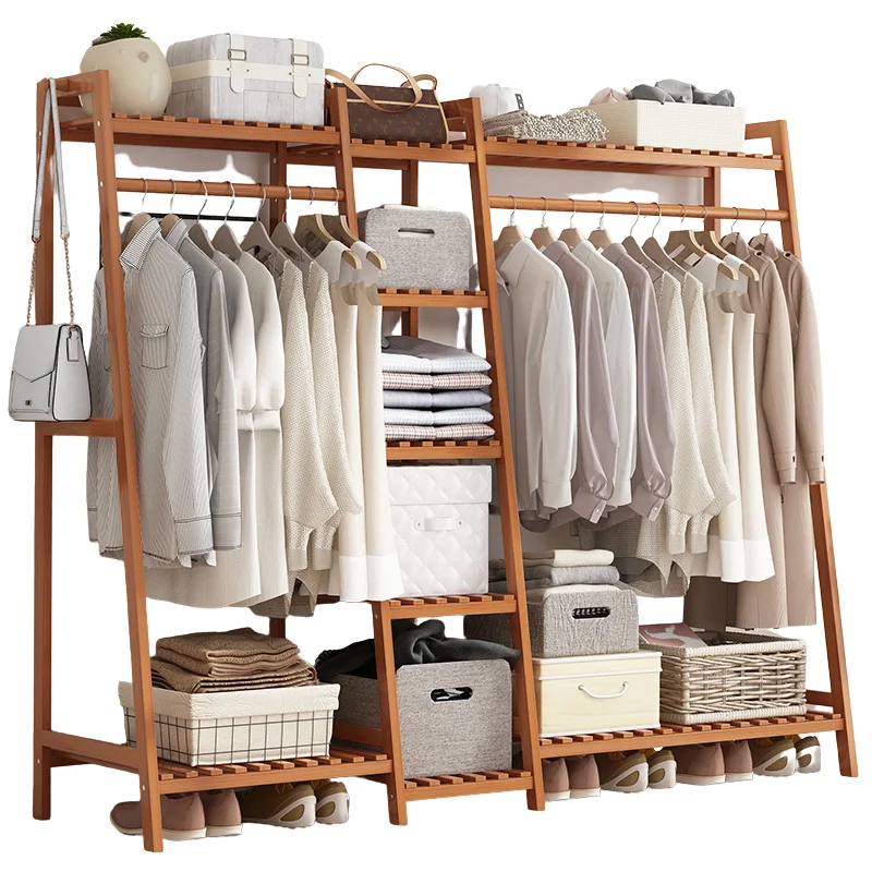 Commodes Wall Hanger Shelf Organizer Standing Coat Rack Headboards