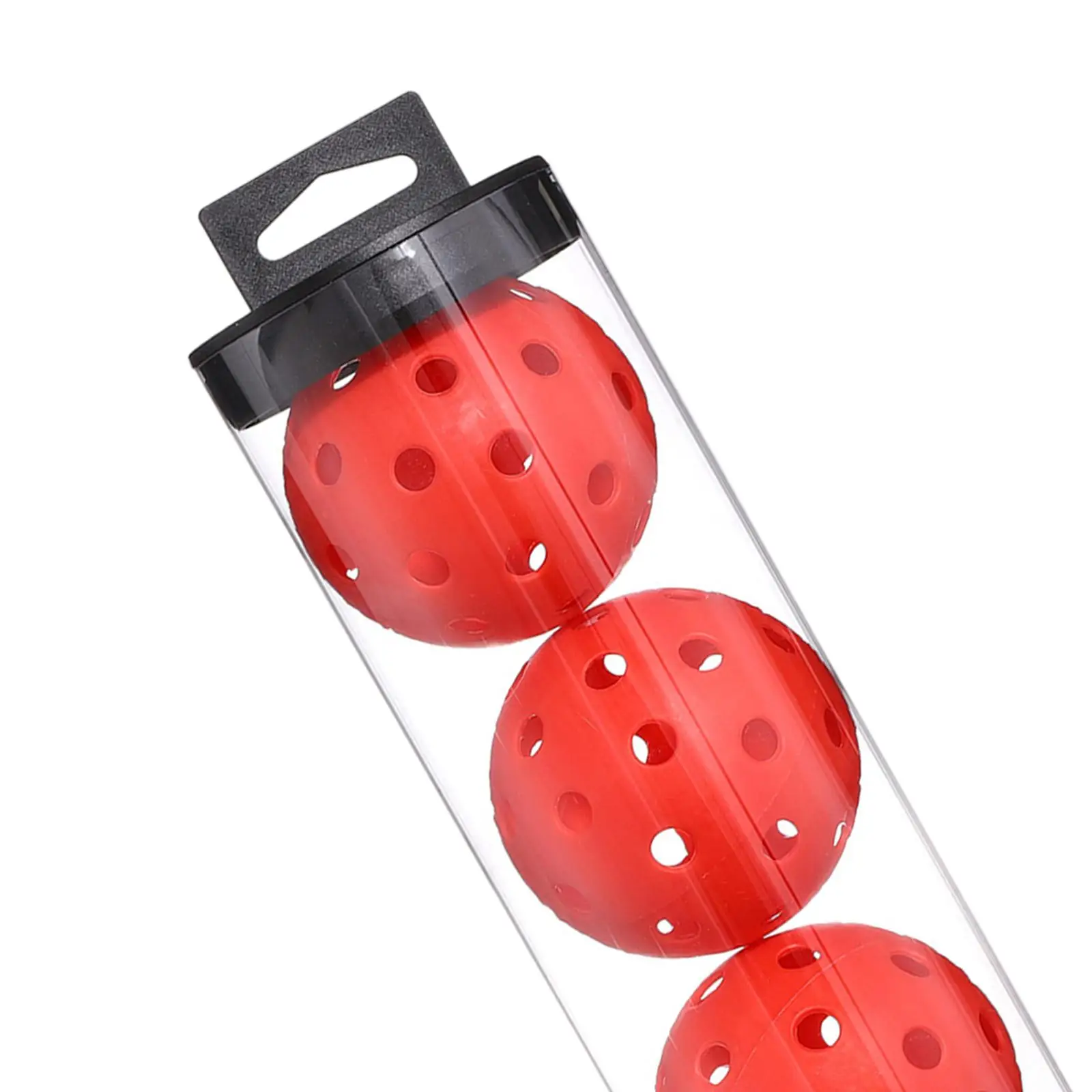 4Pcs Pickleball Balls with 40 Small Precisely Drilled Holes Durable Standard